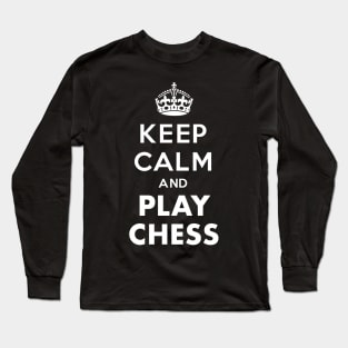 Queen of chess poster Long Sleeve T-Shirt